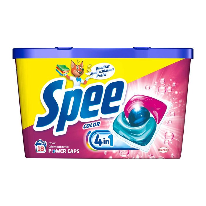 Spee COLOR 4in1 Waschmittel Caps, 18 St.