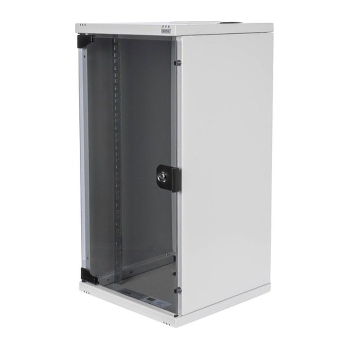 DIGITUS Wandgehäuse 254 mm (10") - 312x300 mm (BxT) 12U grau