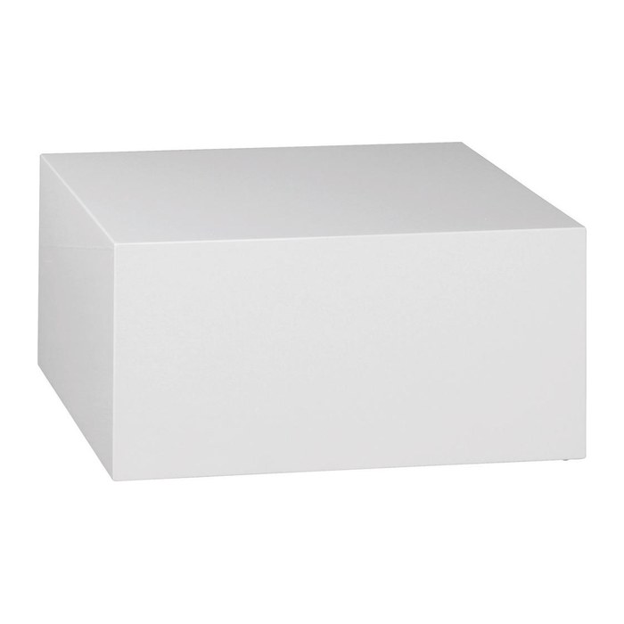 WOHNLING Couchtisch quadratisch MDF-Platte weiß 60,0 x 60,0 x 30,0 cm, 1 St.