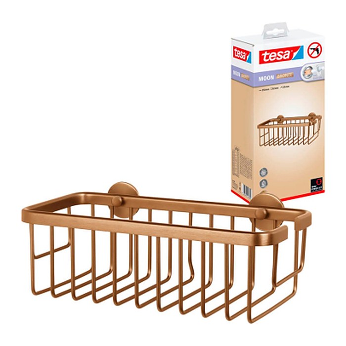 tesa MOON Duschkorb Metall
