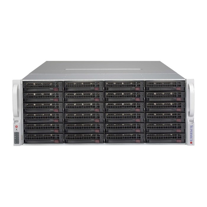 Supermicro 4U 36x3.5" hot-swap drive 2x1200W (Speditionsversand)