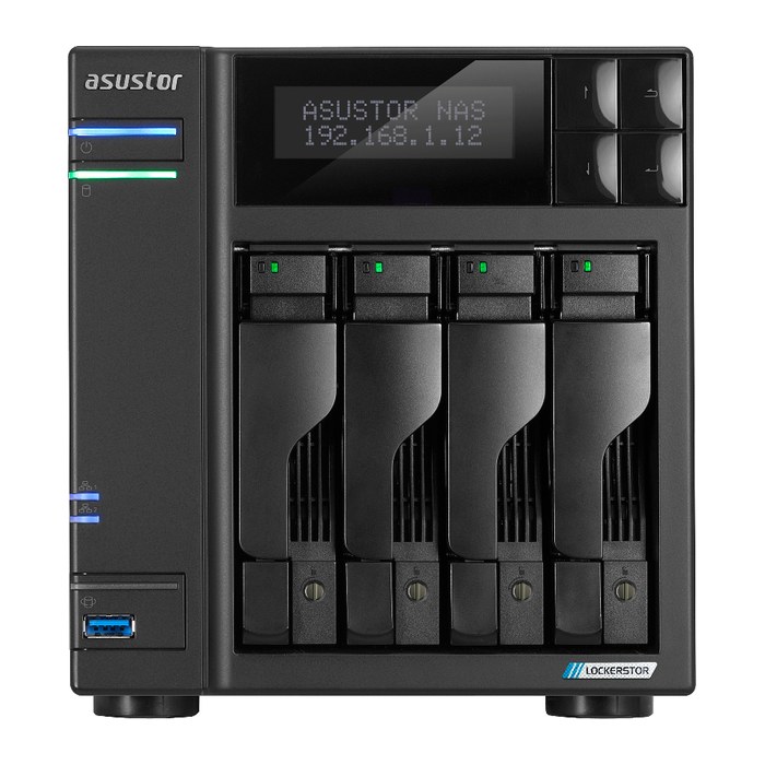 ASUSTOR NAS AS6704T Lockerstor Gen 2, 4-Bay