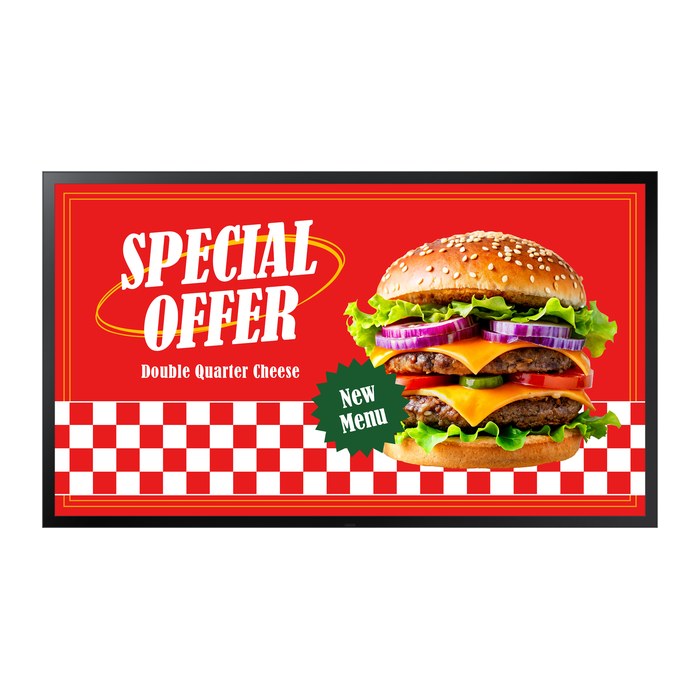 Samsung Smart Signage OH55DX 138,7cm(55") IP56+Schutzglas (Speditionsversand)