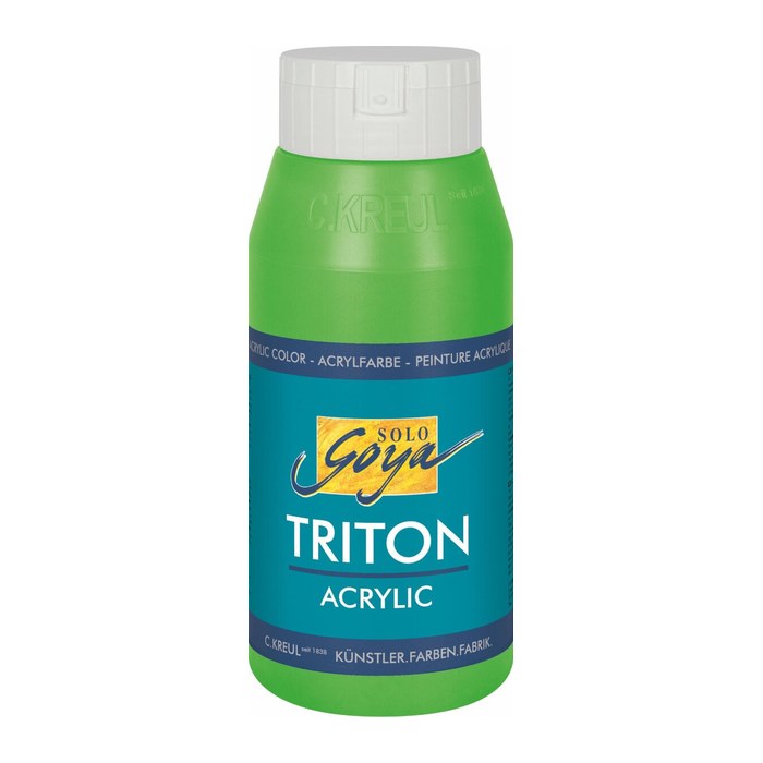 KREUL SOLO GOYA Triton Acrylfarbe neongrün 750,0 ml, 1 St.