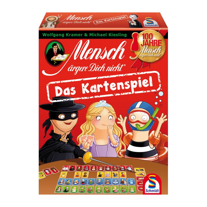 Schmidt Mensch ärgere Dich nicht Kartenspiel, 1 St.