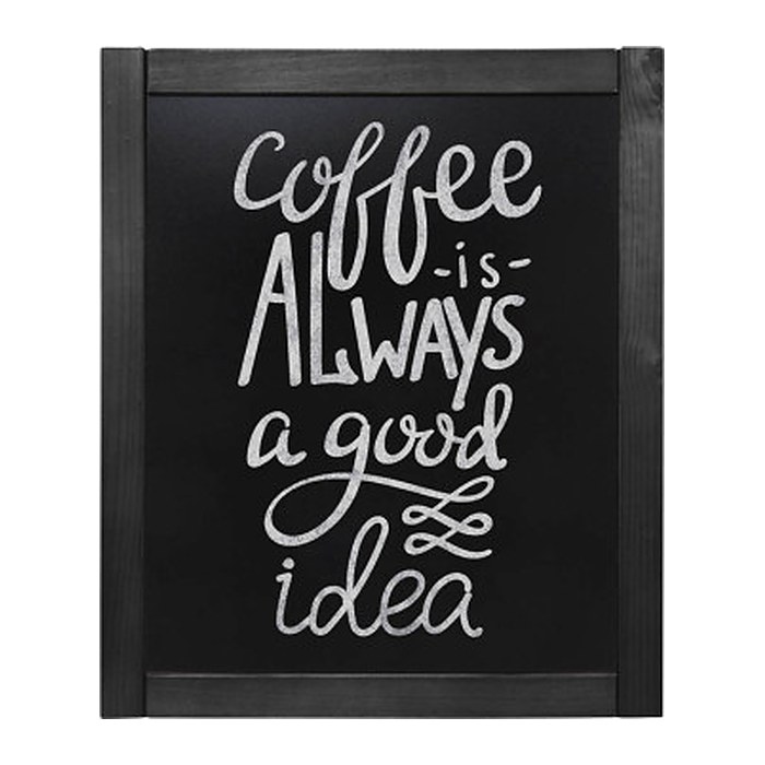 Showdown® Displays Kreidetafel Natura 50,0 x 60,0 cm schwarz