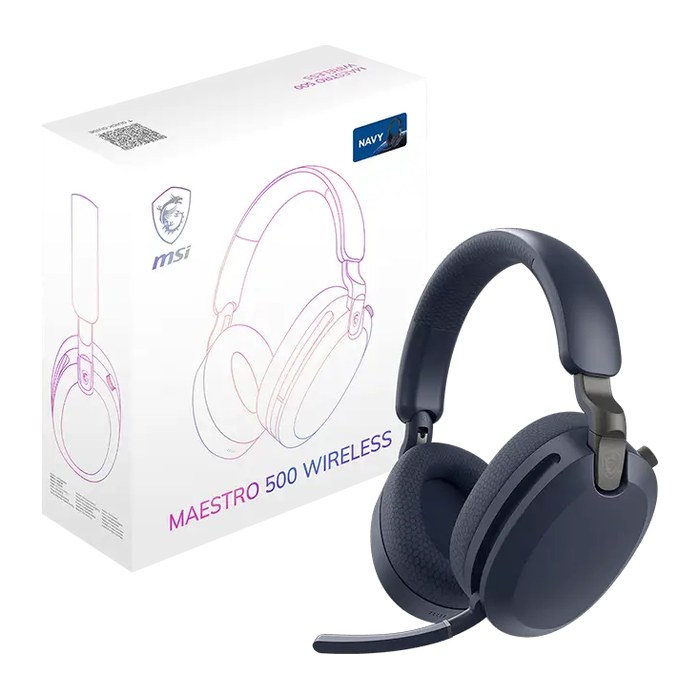 MSI MAESTRO 500 Wireless Navy Gaming Headset