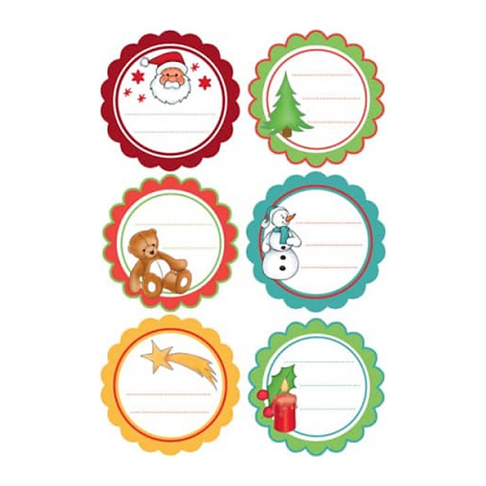HERMA Aufkleber 15258 Geschenksticker Weihnachtsgrüße, 12 Etiketten