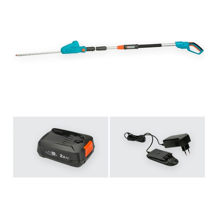 GARDENA THS 42/18V P4A Ready-To-Use Set Akku-Stabheckenschere 18,0 V, mit 1 Akku