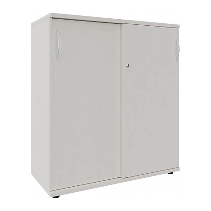 fm Schiebetürenschrank, 4260761570600 weiß 2 Fachböden 100,0 x 44,2 x 111,5 cm