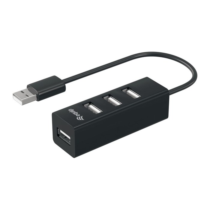 Equip 4-Port USB-A2.0-Hub->4xUSB-A 2.0 480Mbps