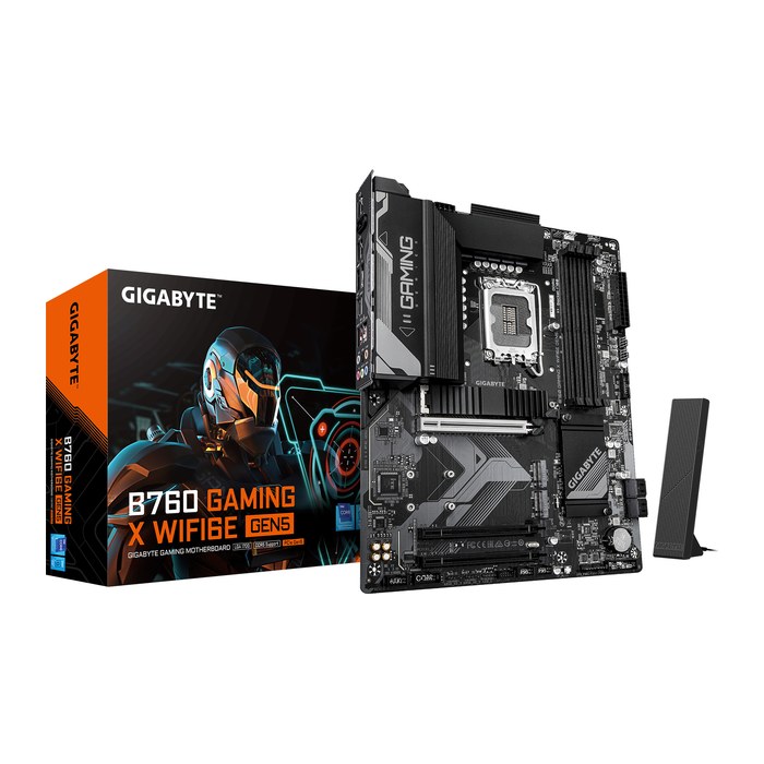 Gigabyte B760 Gaming X WiFi6E Gen5 (B760,S1700,ATX,DDR5)