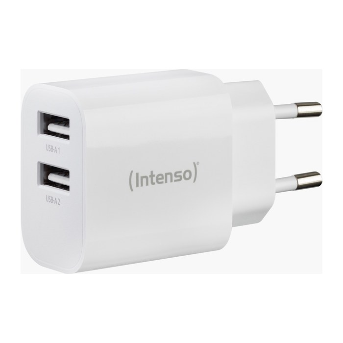 Intenso W24AA Ladeadapter weiß, 24 Watt