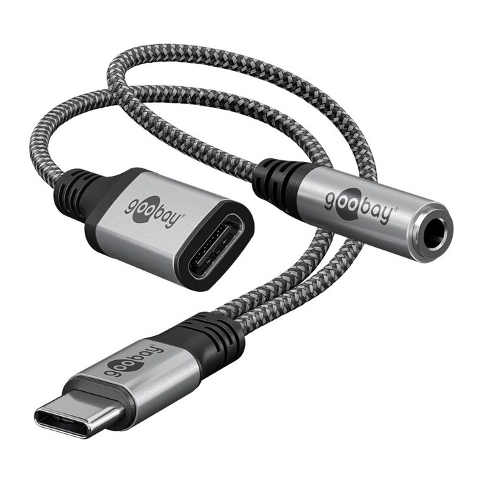 goobay  USB C/3,5 mm Adapter, 1 St.