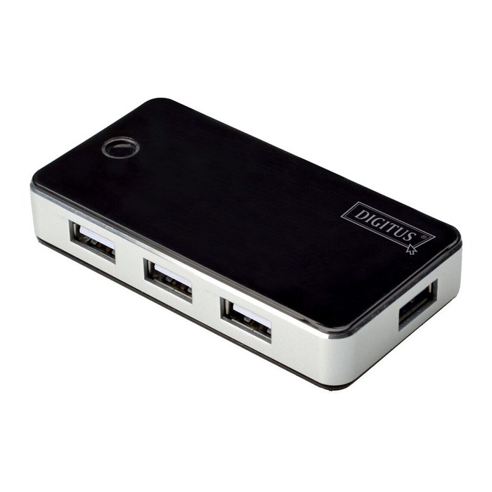 DIGITUS USB-Hub DA-70222 7-fach schwarz