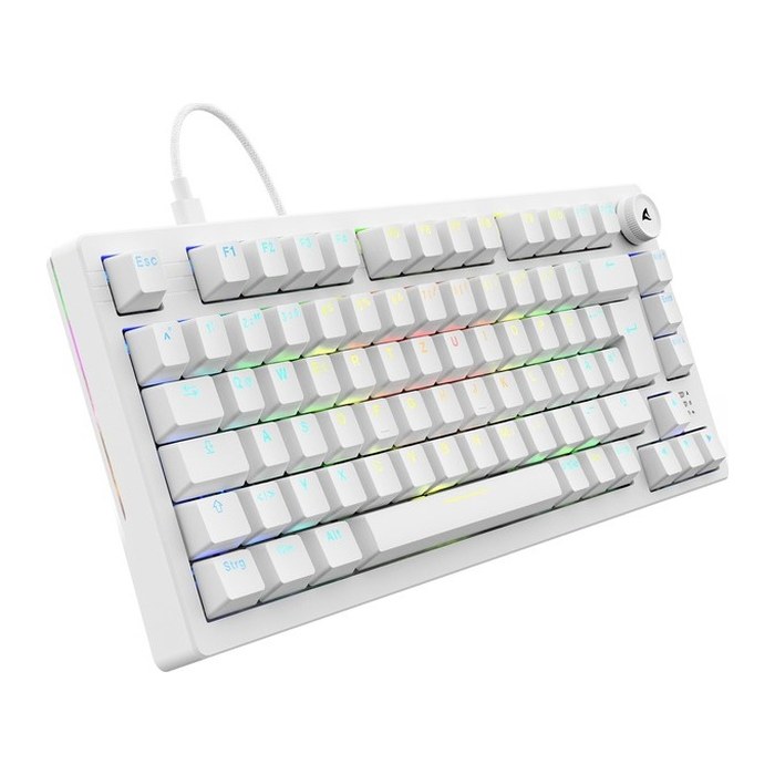Sharkoon Gaming Tastatur Skiller SGK25 weiß DE