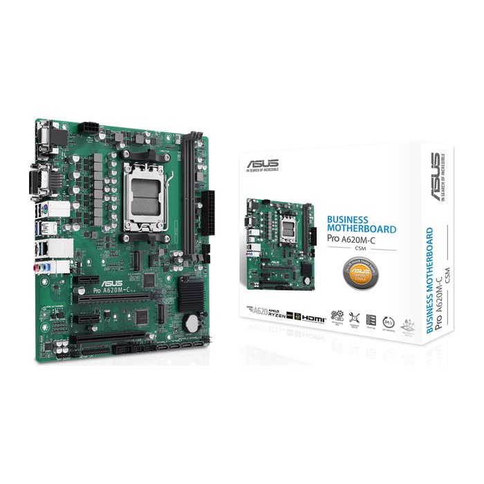ASUS PRO A620M-C-CSM (AMD,AM5,DDR5,mATX)