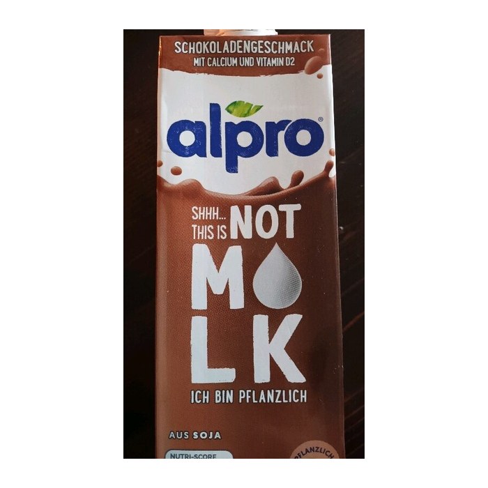 alpro® Schokoladengeschmack Sojadrink 8x 1,0 l