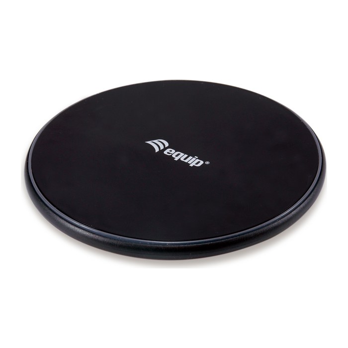 Equip Ladegerät Wireless Qi-Kompatibel 10W schwarz
