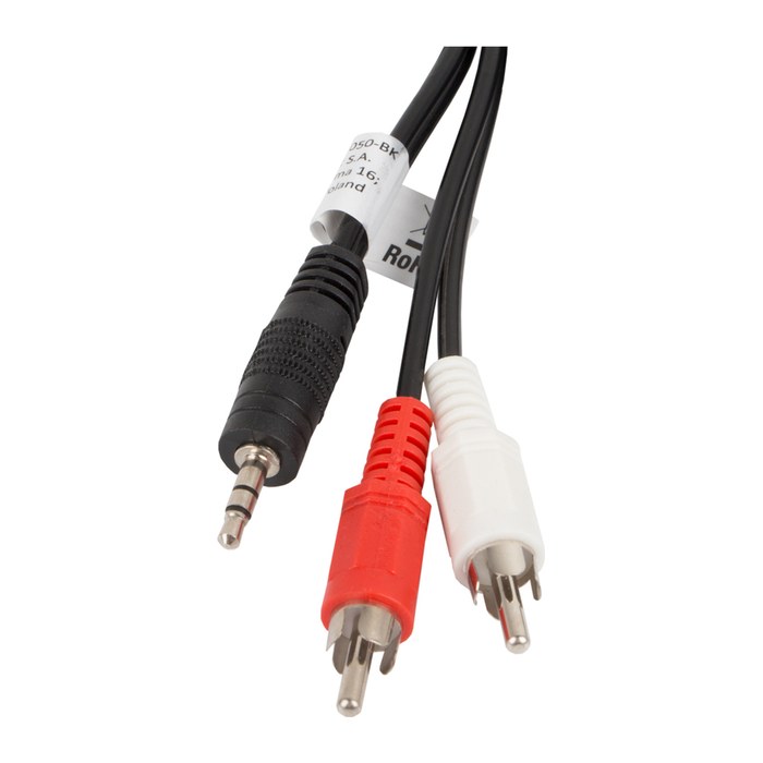 LANBERG Minijack 3.5mm(M) 3 PIN->2x RCA(CINCH)(M) Kabel 5,0m