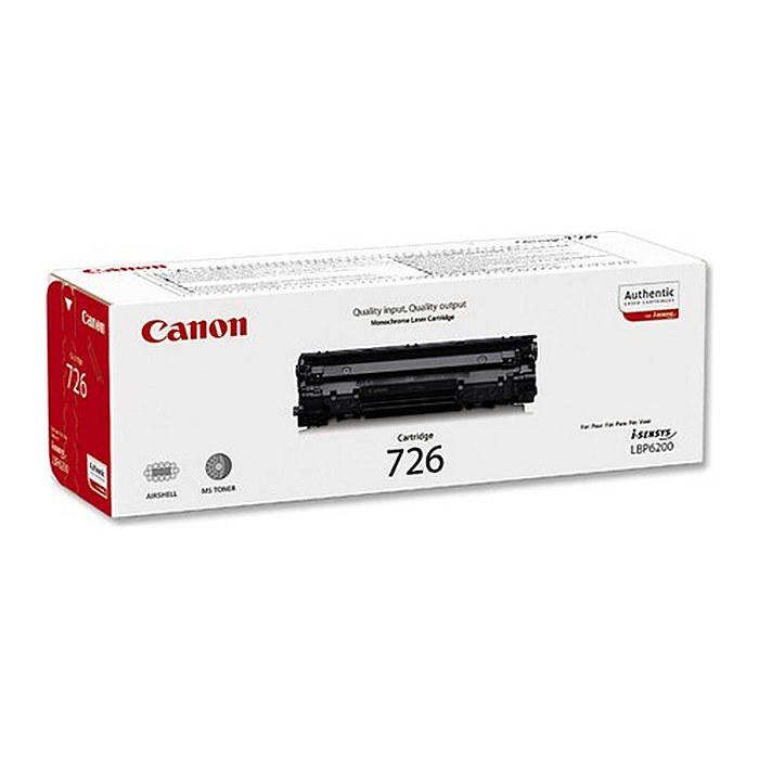 Canon 726 BK schwarz Toner