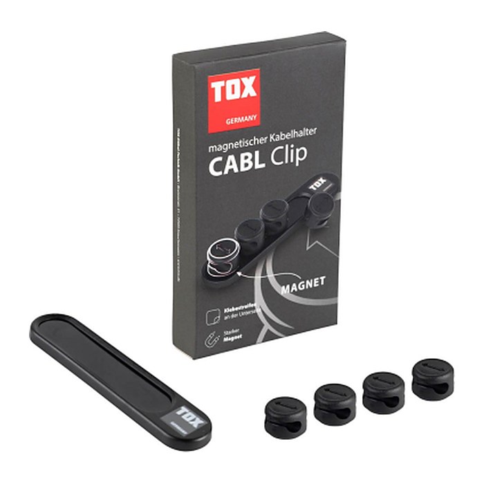 TOX Kabelclips CABL CLlip schwarz, 1 St.