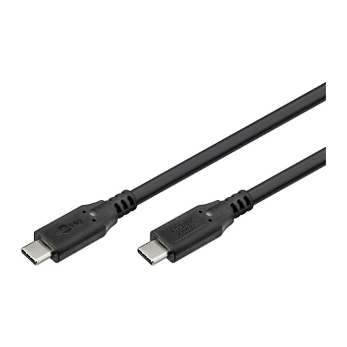 goobay USB 4 USB-Kabel 1,5 m schwarz, 1 St.