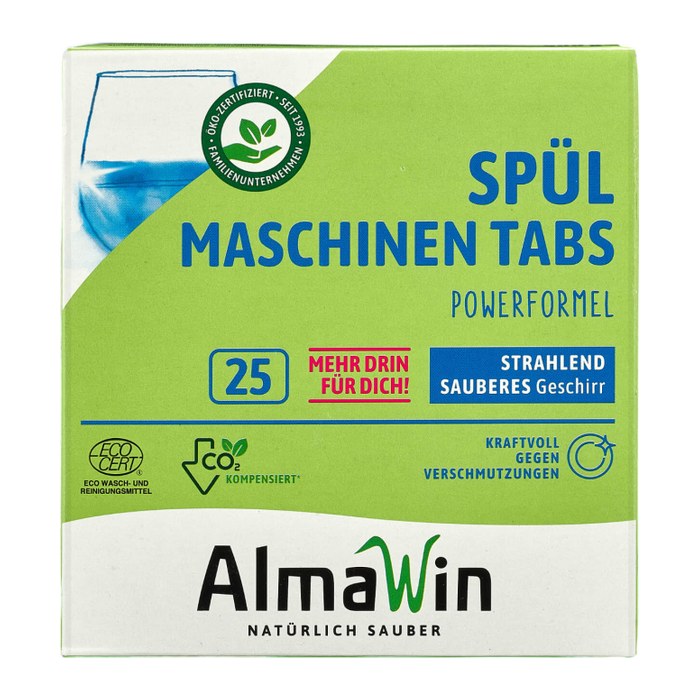 AlmaWin Spülmaschinentabs, 25 St.