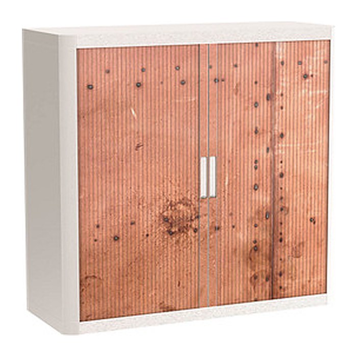 PAPERFLOW easyOffice Industrial Rollladenschrank 62519 2 Fachböden 110,0 x 41,5 x 104,0 cm