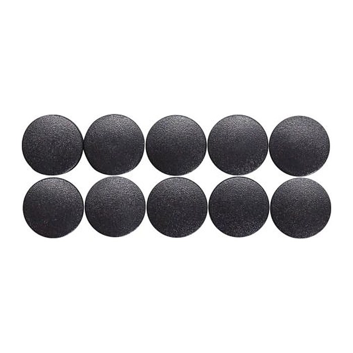 MAUL Magnete schwarz, Kunststoff Ø 1,5 cm, 10 St.