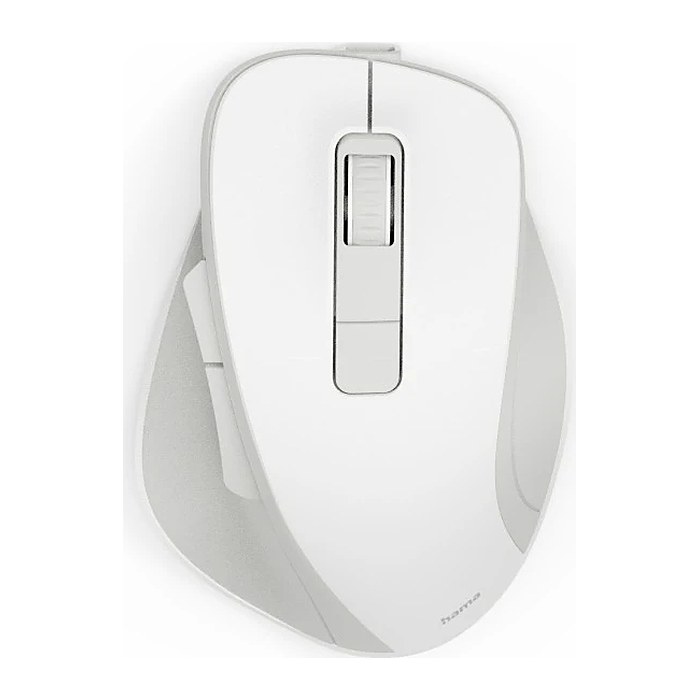 hama WM-500 Maus ergonomisch kabellos weiß