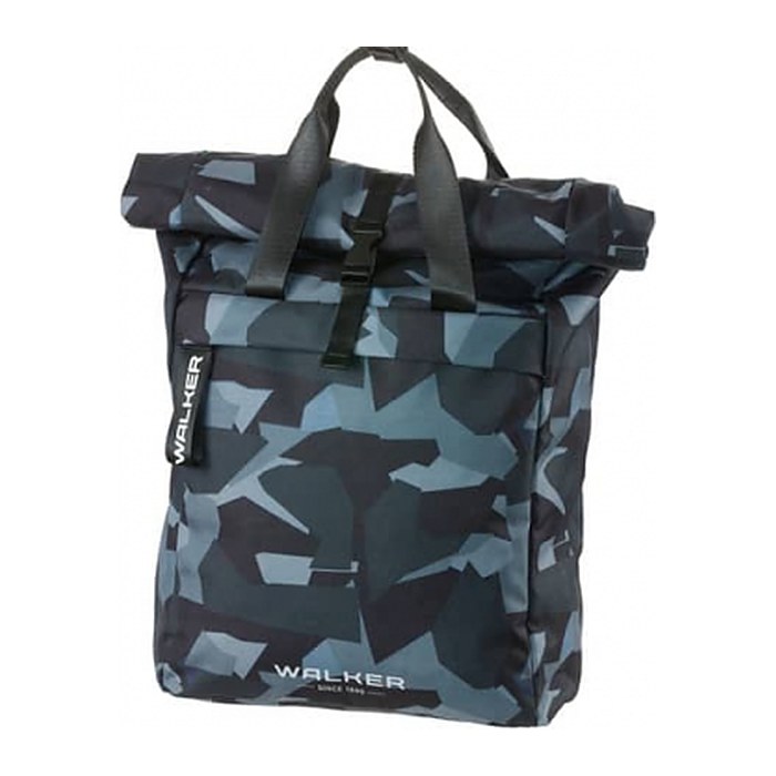 Walker Schulrucksack Roll Top Como Kunstfaser anthrazit