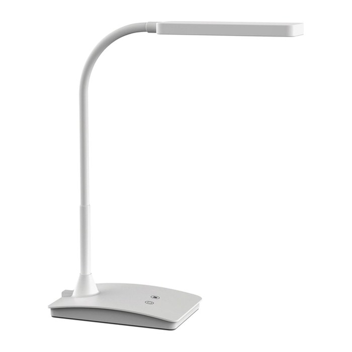 MAUL pearly colour vario LED Schreibtischlampe weiß 4,1 W