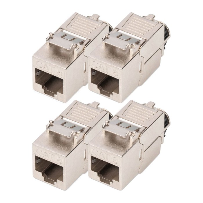 DIGITUS Keystone Modul werkzeugfrei. Montageschluss 4 Stk.