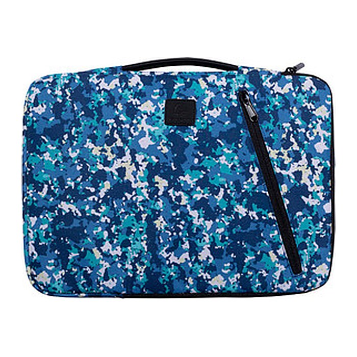 Exacompta Laptophülle Veggie Kunstfaser blau bis 35,6 cm (14 Zoll)