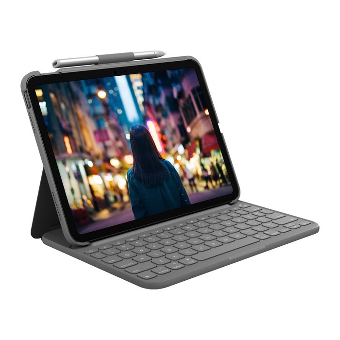 Logitech Bluetooth Slim Folio iPad 10.Gen oxford grey