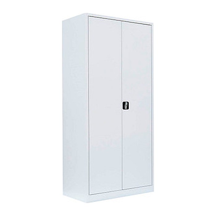 LÜLLMANN Stahlschrank 530347 signalweiß 4 Fachböden 92,5 x 42,2 x 195,0 cm, aufgebaut, 1 St.