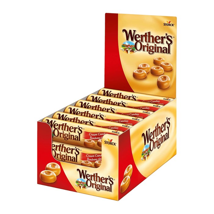 Werther’s® Original Stick Pack Bonbons 24x 50,0 g, 24 St.