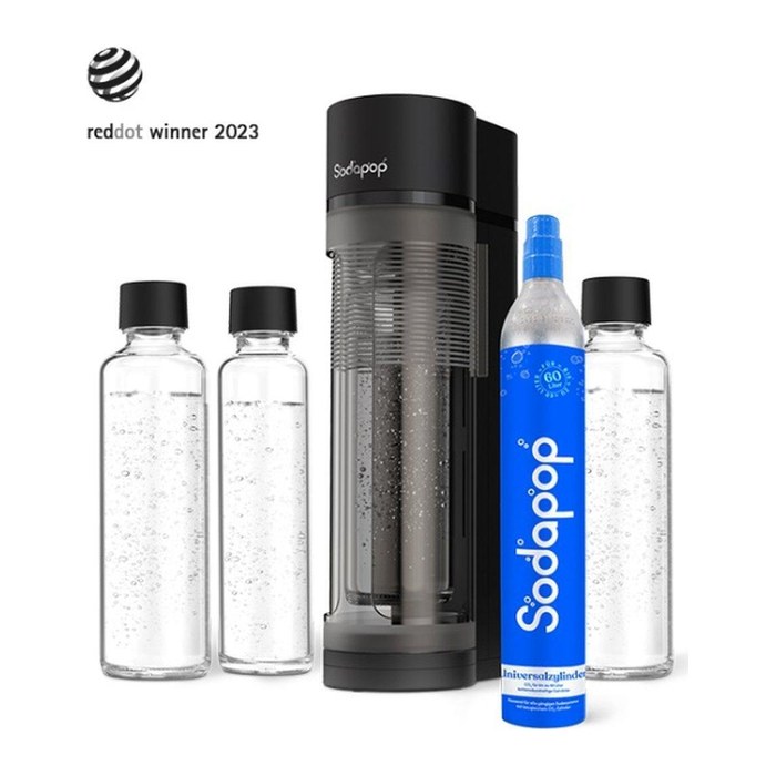 Sodapop Wassersprudler Logan schwarz