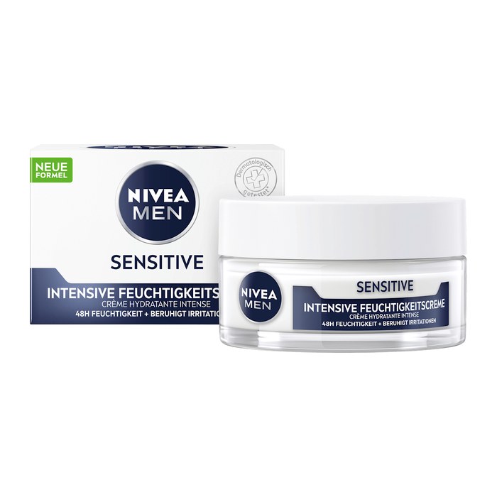 NIVEA MEN SENSITIVE INTENSIVE FEUCHTIGKEITSCREME Gesichtscreme 50,0 ml