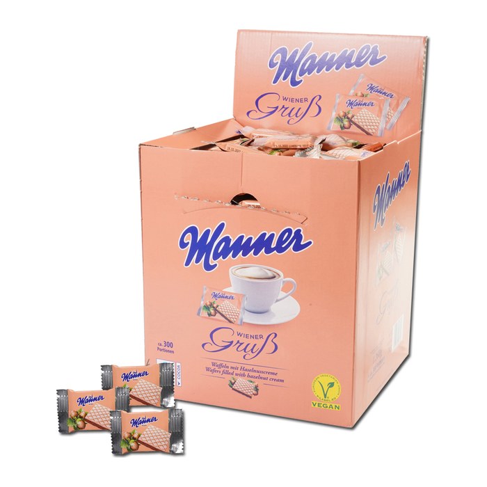 Manner Wiener Gruß Gebäck 1,26 kg, 300 St.