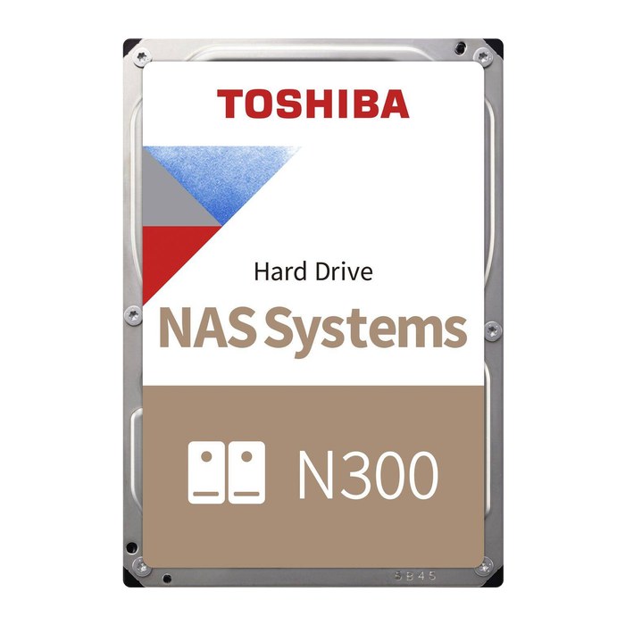 Toshiba 8.9cm (3.5") 22TB SATA3 NAS N300 7200RPM intern