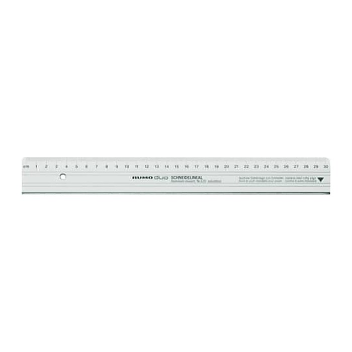RUMOLD Schneidelineal DUO 100,0 cm, silber