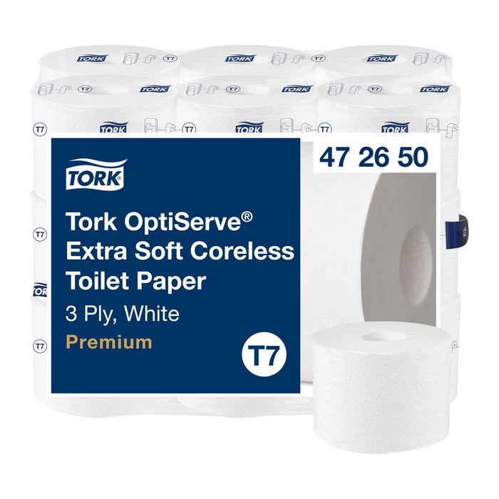 TORK Toilettenpapier T7 Premium 3-lagig, 18 Rollen