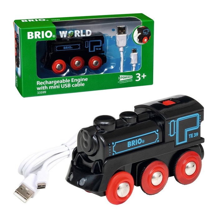 BRIO® Schwarze Akku-Lok 33599 Spielzeugeisenbahnen