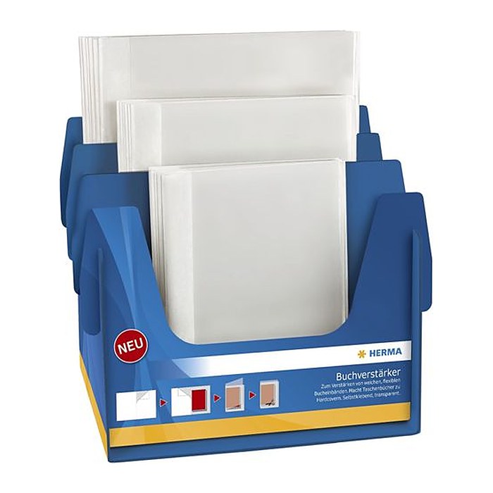 HERMA Buchumschläge BASIC transparent 54,0 x 29,5 cm, 20 St.