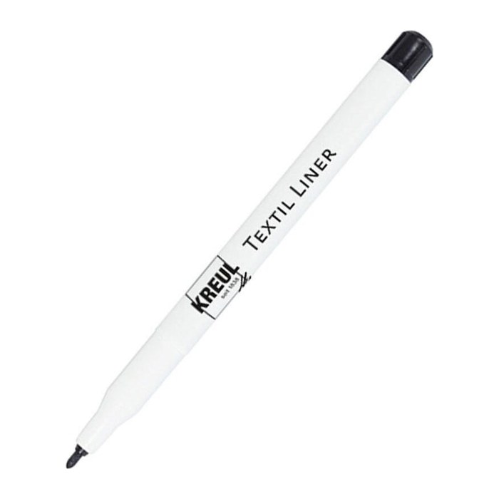 KREUL Textilmarker schwarz 1,0 - 2,0 mm, 1 St.