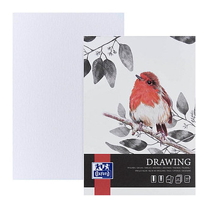 OXFORD Zeichenblock Drawing DIN A4 160 g/qm, 40 Blatt, 1 St.