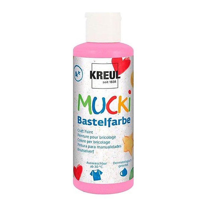 KREUL MUCKI Acrylfarbe rosa 80,0 ml, 1 St.