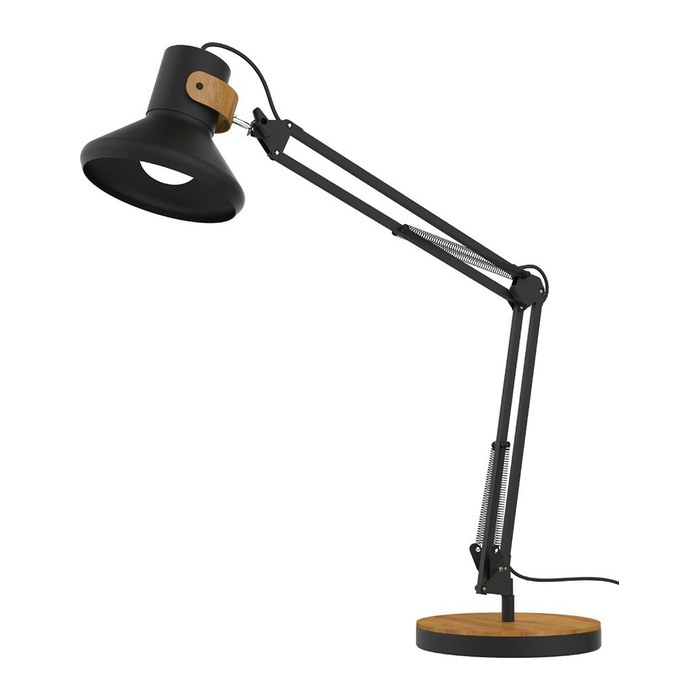 unilux BAYA BAMBOO LED Schreibtischlampe weiß/bambus 12,6 W